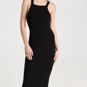 A.L.C. Black Cotton Sleeveless Dress in XS